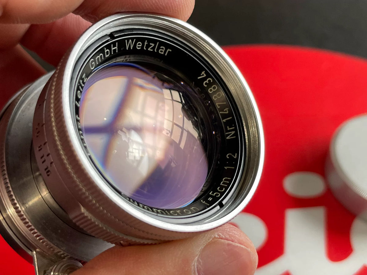 [Pre-owned] Leica Summicron 5cm f/2 — Collapsible, L39 Screw Mount