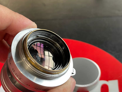 [Pre-owned] Leica Summicron 5cm f/2 — Collapsible, L39 Screw Mount