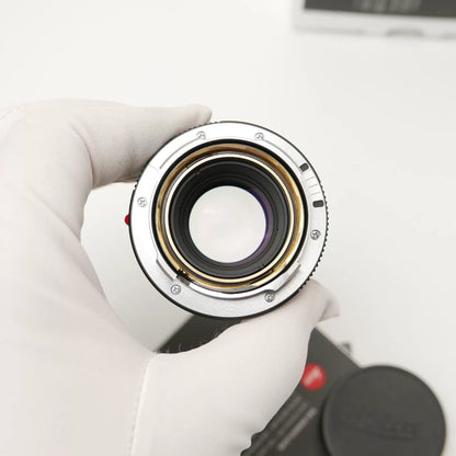 [Pre-owned] Leica Summicron-M 50mm f/2 Black (11826) — Boxed with Case