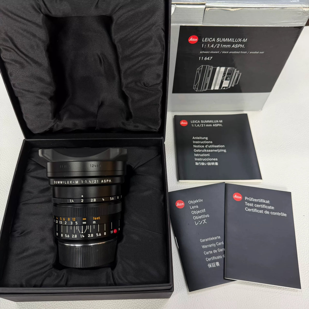 [Pre-owned] Leica Summilux-M 21mm f/1.4 ASPH — with Box