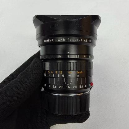 [Pre-owned] Leica Summilux-M 21mm f/1.4 ASPH — with Box