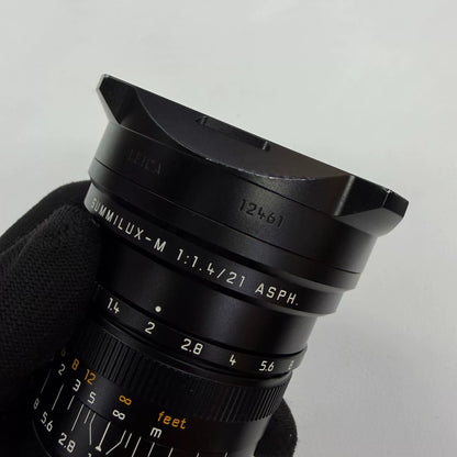 [Pre-owned] Leica Summilux-M 21mm f/1.4 ASPH — with Box