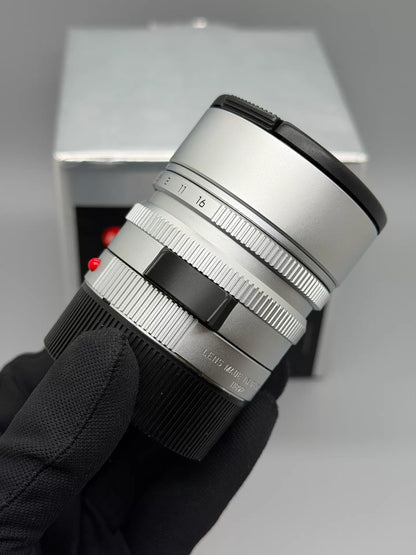 [Pre-owned] Leica Summilux-M 50mm f/1.4 ASPH Silver Chrome (11892) — with Box