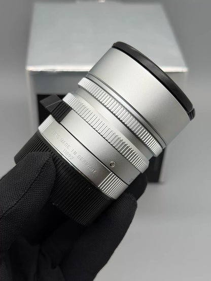 [Pre-owned] Leica Summilux-M 50mm f/1.4 ASPH Silver Chrome (11892) — with Box