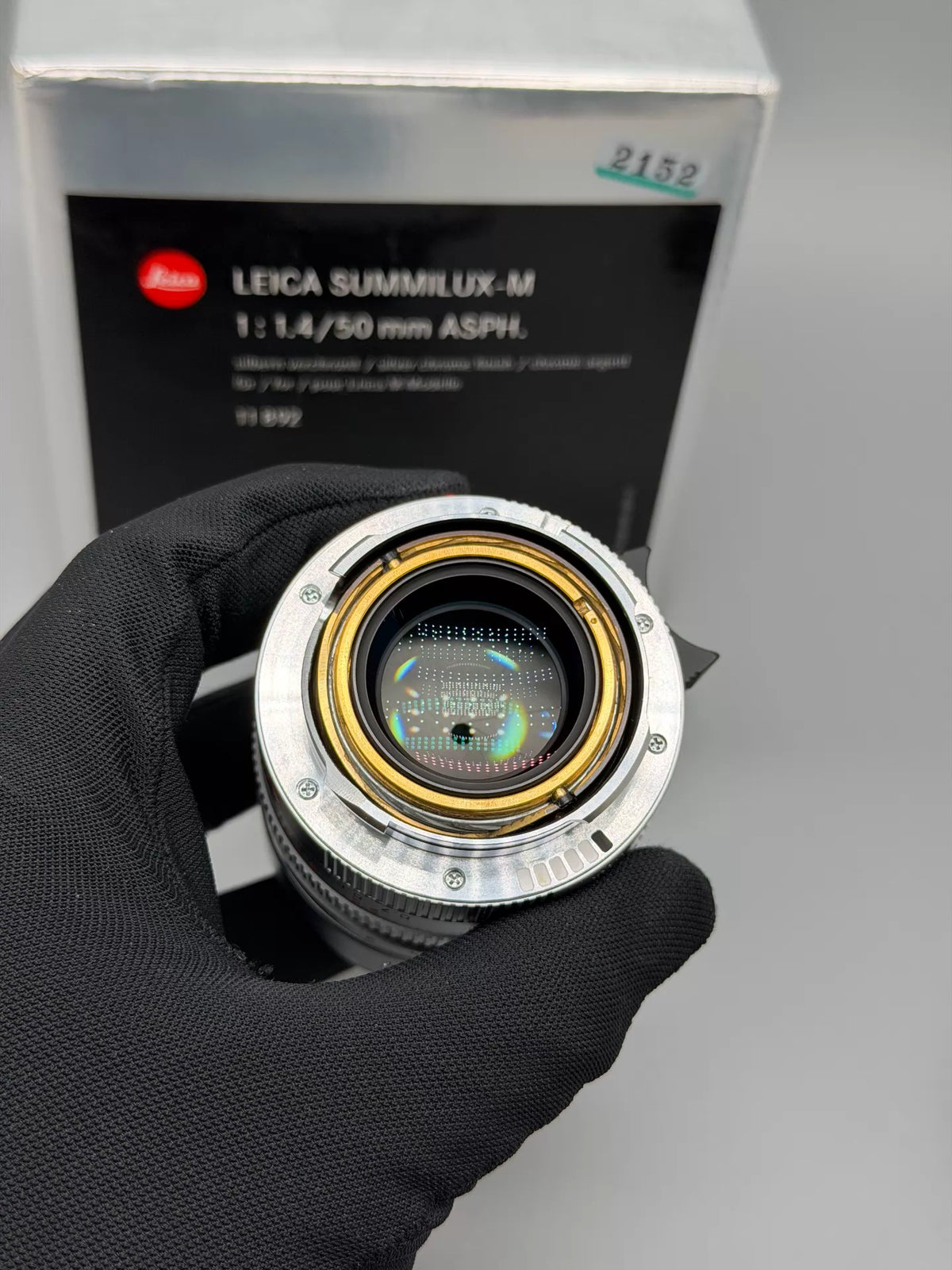 [Pre-owned] Leica Summilux-M 50mm f/1.4 ASPH Silver Chrome (11892) — with Box