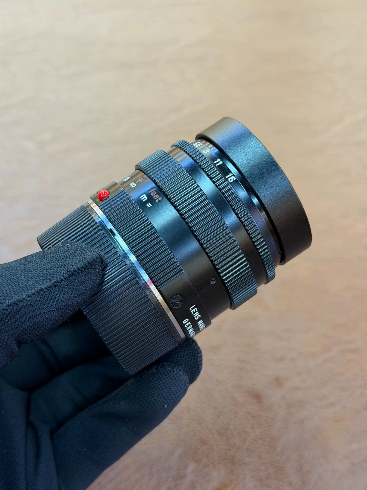 [Pre-owned] Leica Summilux-M 50mm f/1.4 E43 (v2) — Repainted Gloss Black