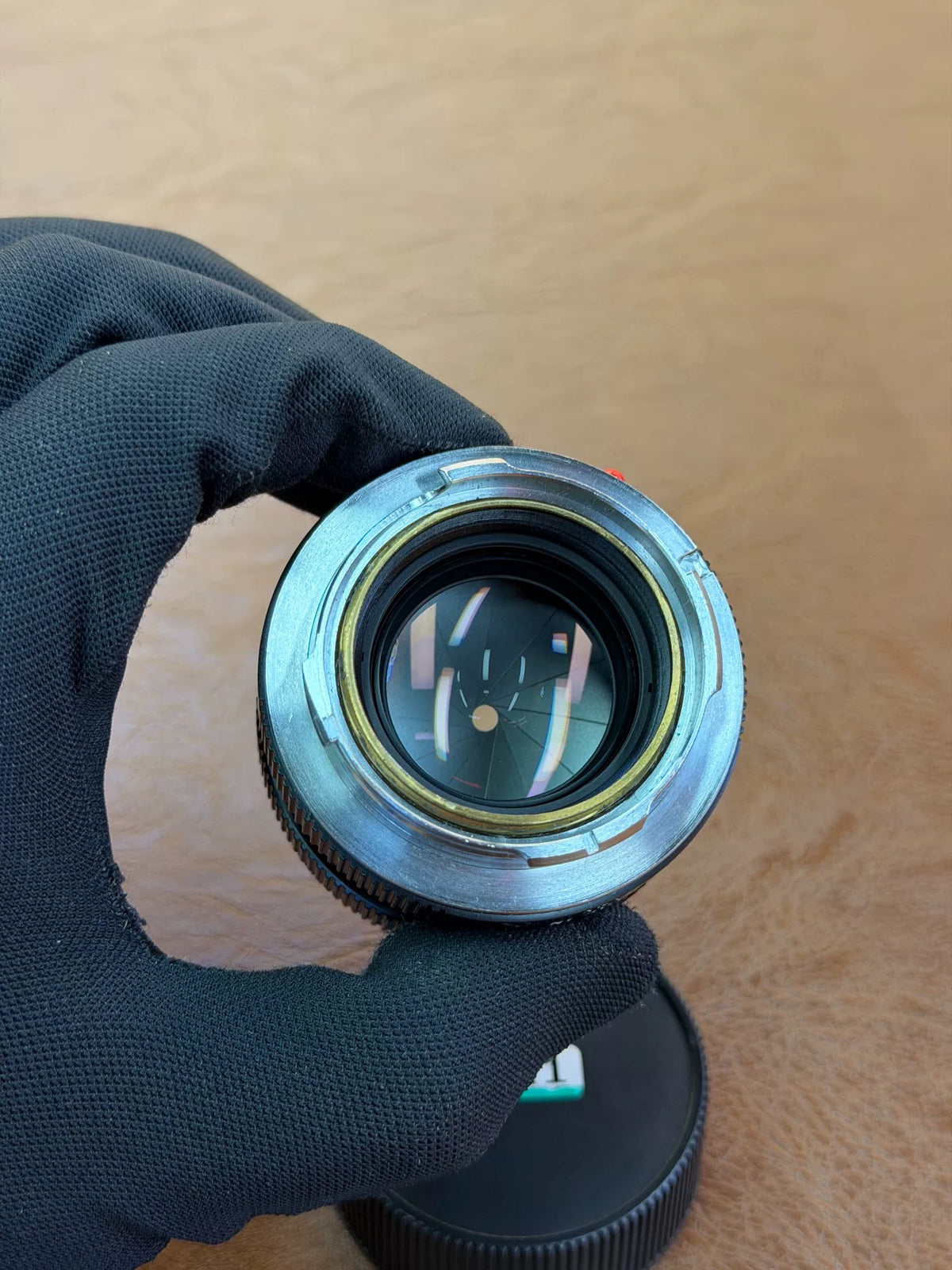 [Pre-owned] Leica Summilux-M 50mm f/1.4 E43 (v2) — Repainted Gloss Black