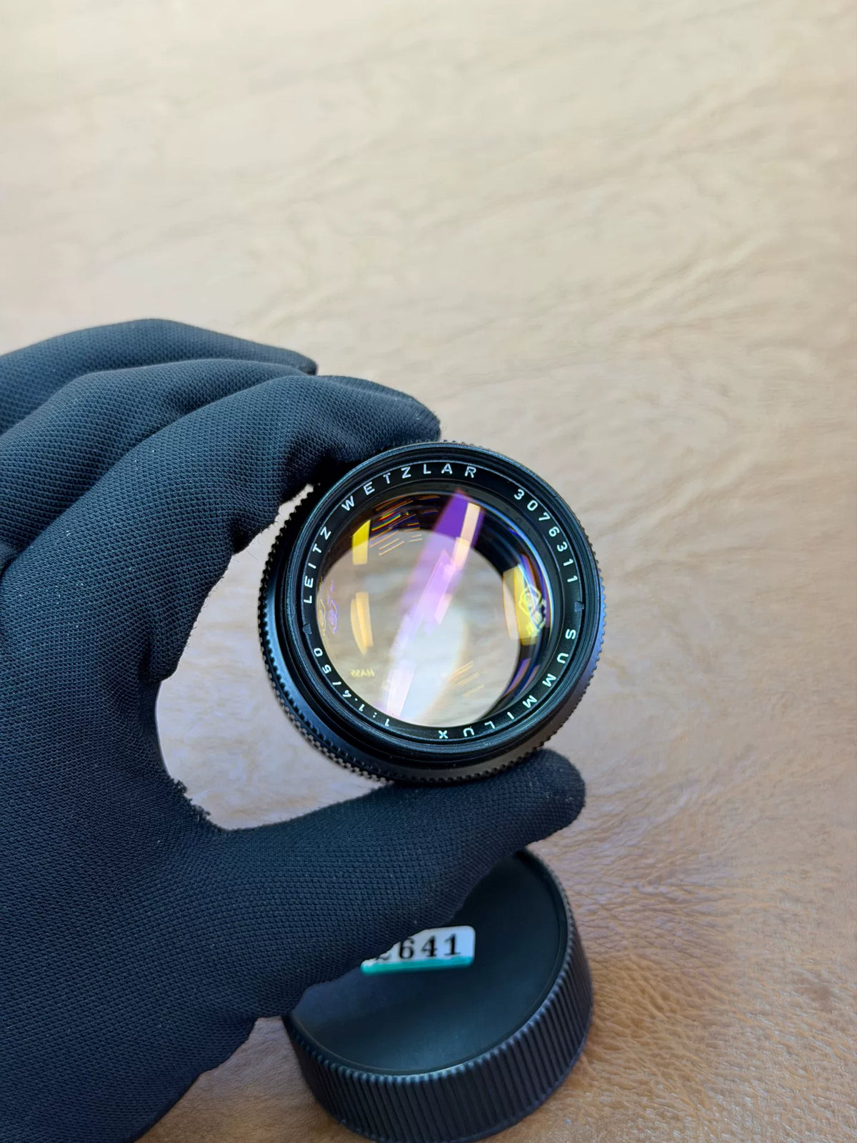 [Pre-owned] Leica Summilux-M 50mm f/1.4 E43 (v2) — Repainted Gloss Black