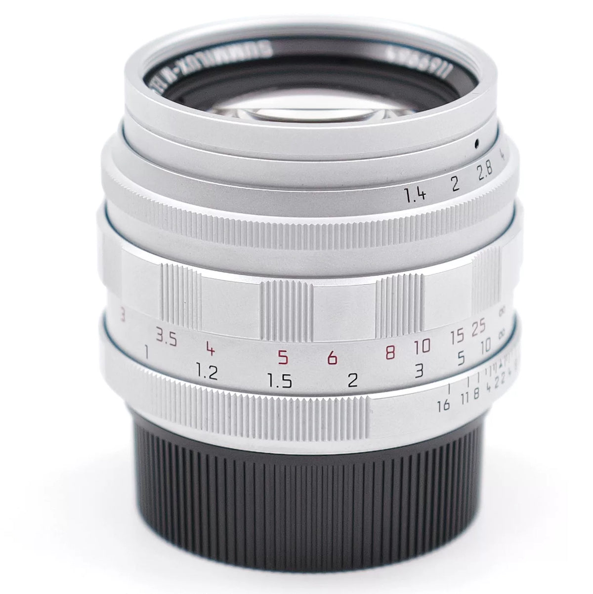 [Pre-owned] Leica Summilux-M 50mm f/1.4 Silver Chrome — Re-edition with Box