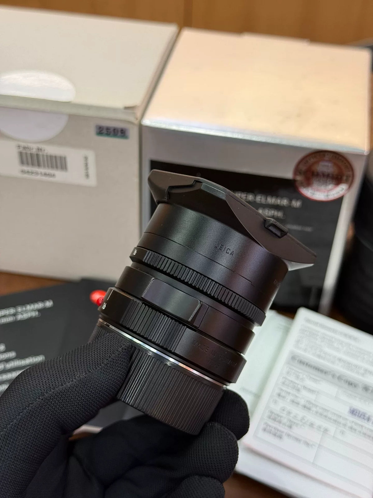 [Pre-owned] Leica Super-Elmar-M 21mm f/3.4 ASPH (11145) — Black, with Box