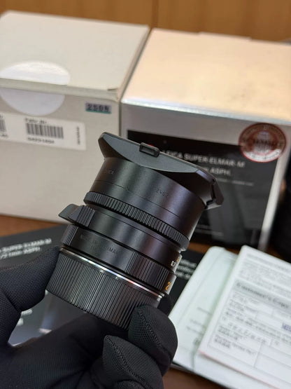 [Pre-owned] Leica Super-Elmar-M 21mm f/3.4 ASPH (11145) — Black, with Box
