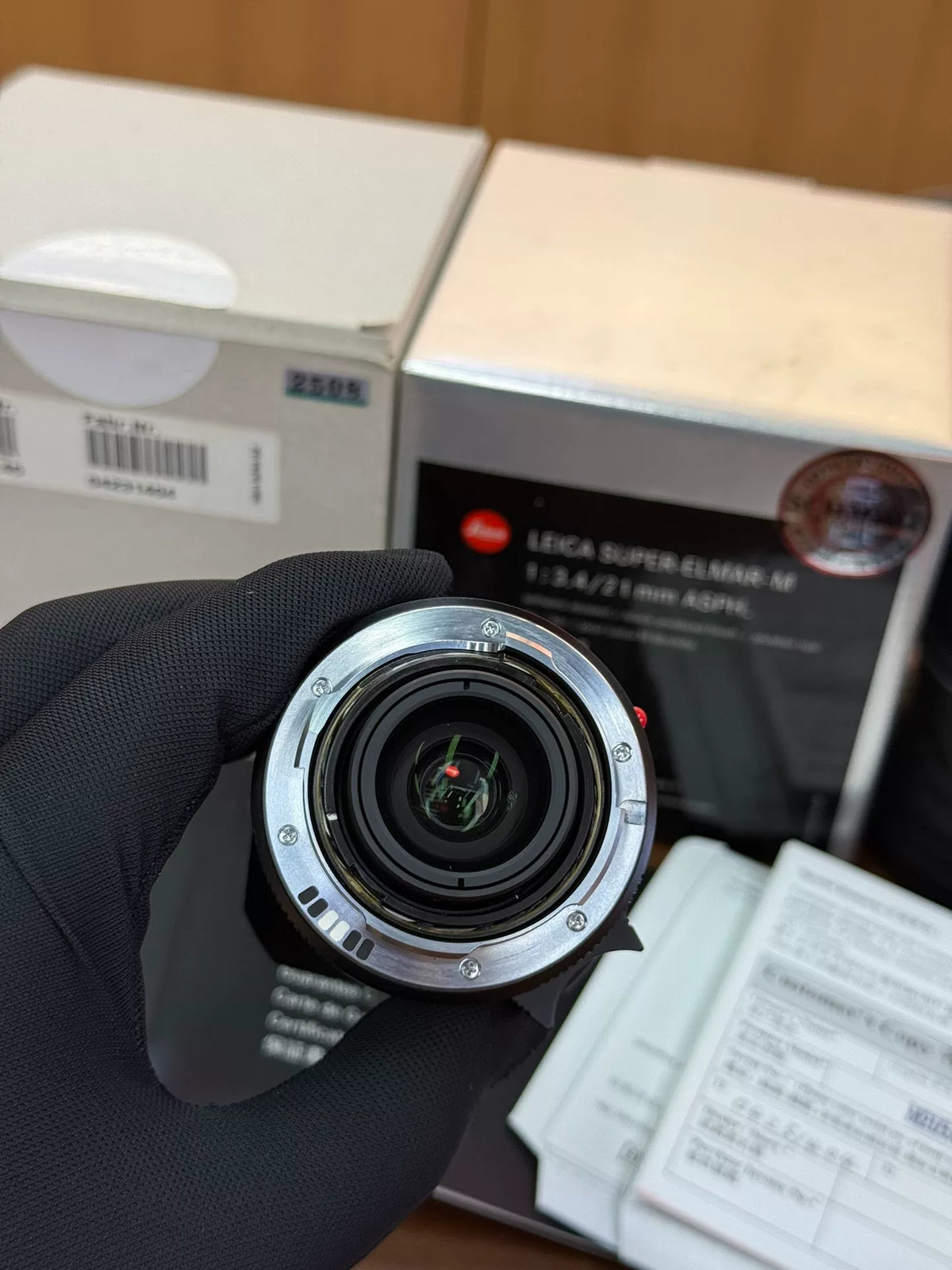 [Pre-owned] Leica Super-Elmar-M 21mm f/3.4 ASPH (11145) — Black, with Box