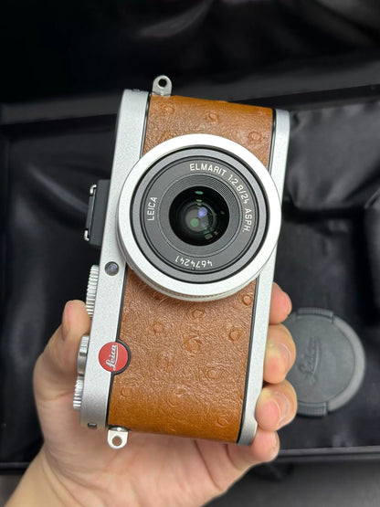[Pre-owned] Leica X2 — Ostrich Leather Limited Edition, with Box