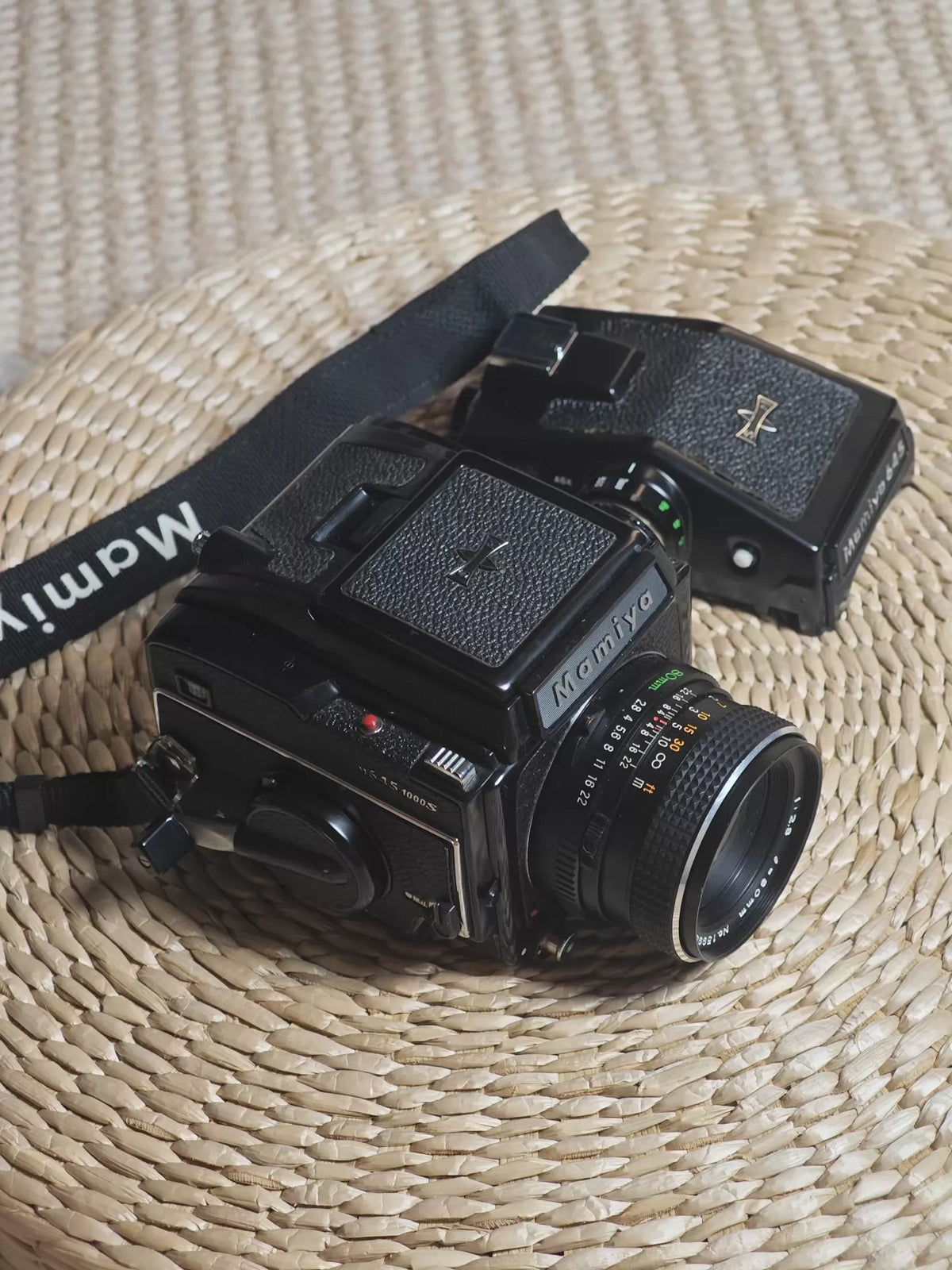 [Pre-owned] Mamiya M645 1000S — with 80mm f/2.8, Waist-Level and Metering Prism
