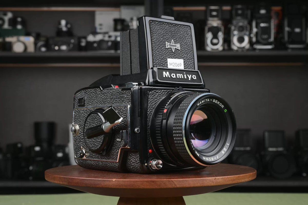 [Pre-owned] Mamiya M645 1000S — with Sekor C 80mm f/2.8 and Waist-Level Finder