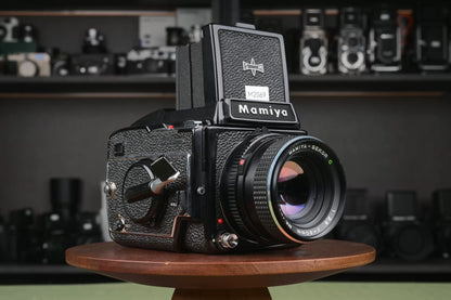 [Pre-owned] Mamiya M645 1000S — with Sekor C 80mm f/2.8 and Waist-Level Finder