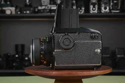 [Pre-owned] Mamiya M645 1000S — with Sekor C 80mm f/2.8 and Waist-Level Finder