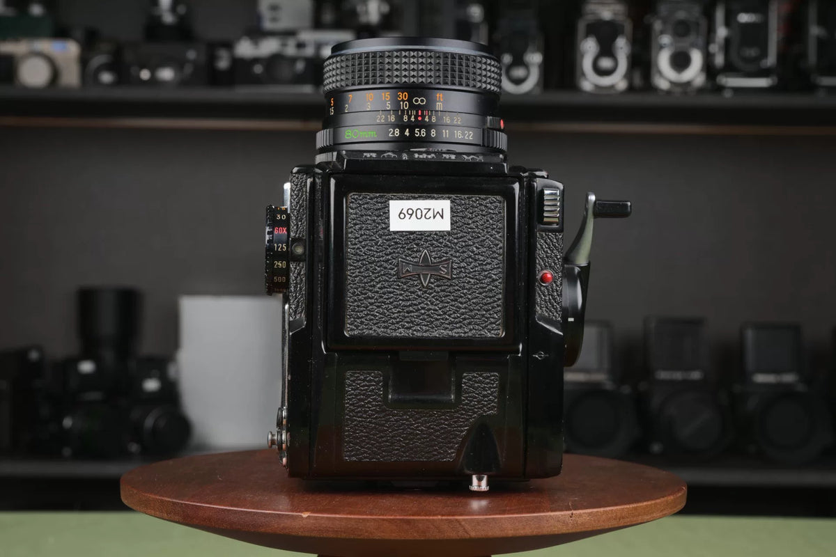 [Pre-owned] Mamiya M645 1000S — with Sekor C 80mm f/2.8 and Waist-Level Finder
