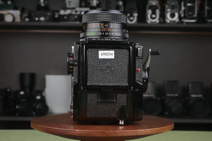 [Pre-owned] Mamiya M645 1000S — with Sekor C 80mm f/2.8 and Waist-Level Finder