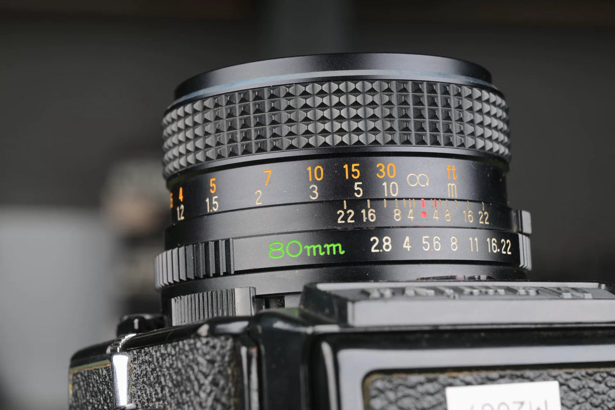 [Pre-owned] Mamiya M645 1000S — with Sekor C 80mm f/2.8 and Waist-Level Finder