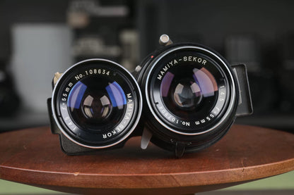 [Pre-owned] Mamiya M645 1000S — with Sekor C 80mm f/2.8 and Waist-Level Finder