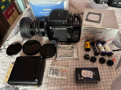 [Pre-owned] Mamiya RB67 Pro SD — with KL 90mm f/3.5, 645 Back and Instant Back