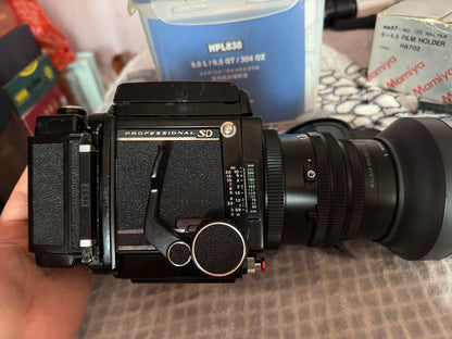 [Pre-owned] Mamiya RB67 Pro SD — with KL 90mm f/3.5, 645 Back and Instant Back