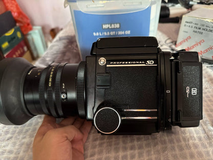 [Pre-owned] Mamiya RB67 Pro SD — with KL 90mm f/3.5, 645 Back and Instant Back