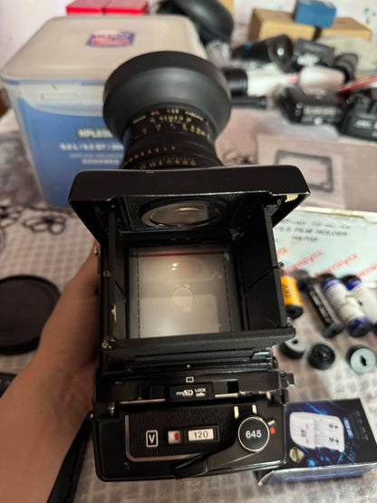 [Pre-owned] Mamiya RB67 Pro SD — with KL 90mm f/3.5, 645 Back and Instant Back