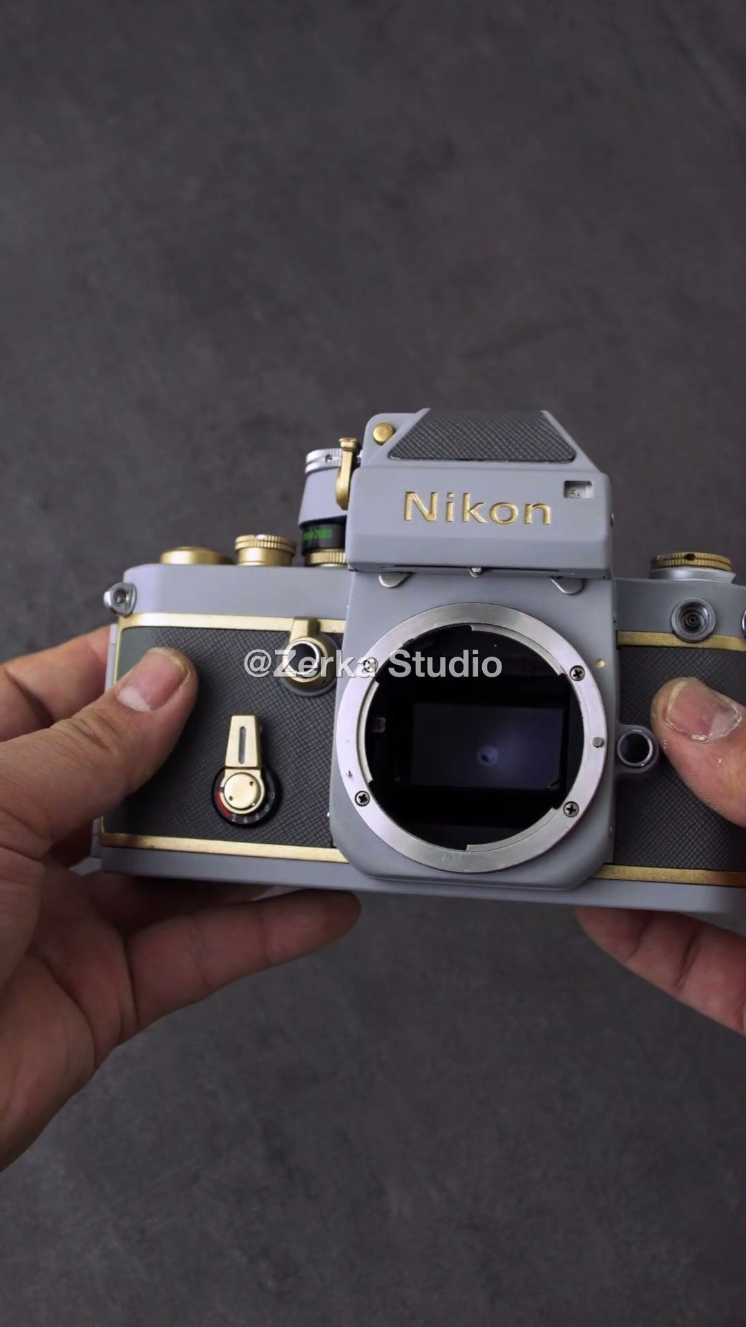 [Made to Order] Nikon F2 Photomic 【Slate Gold】#53
