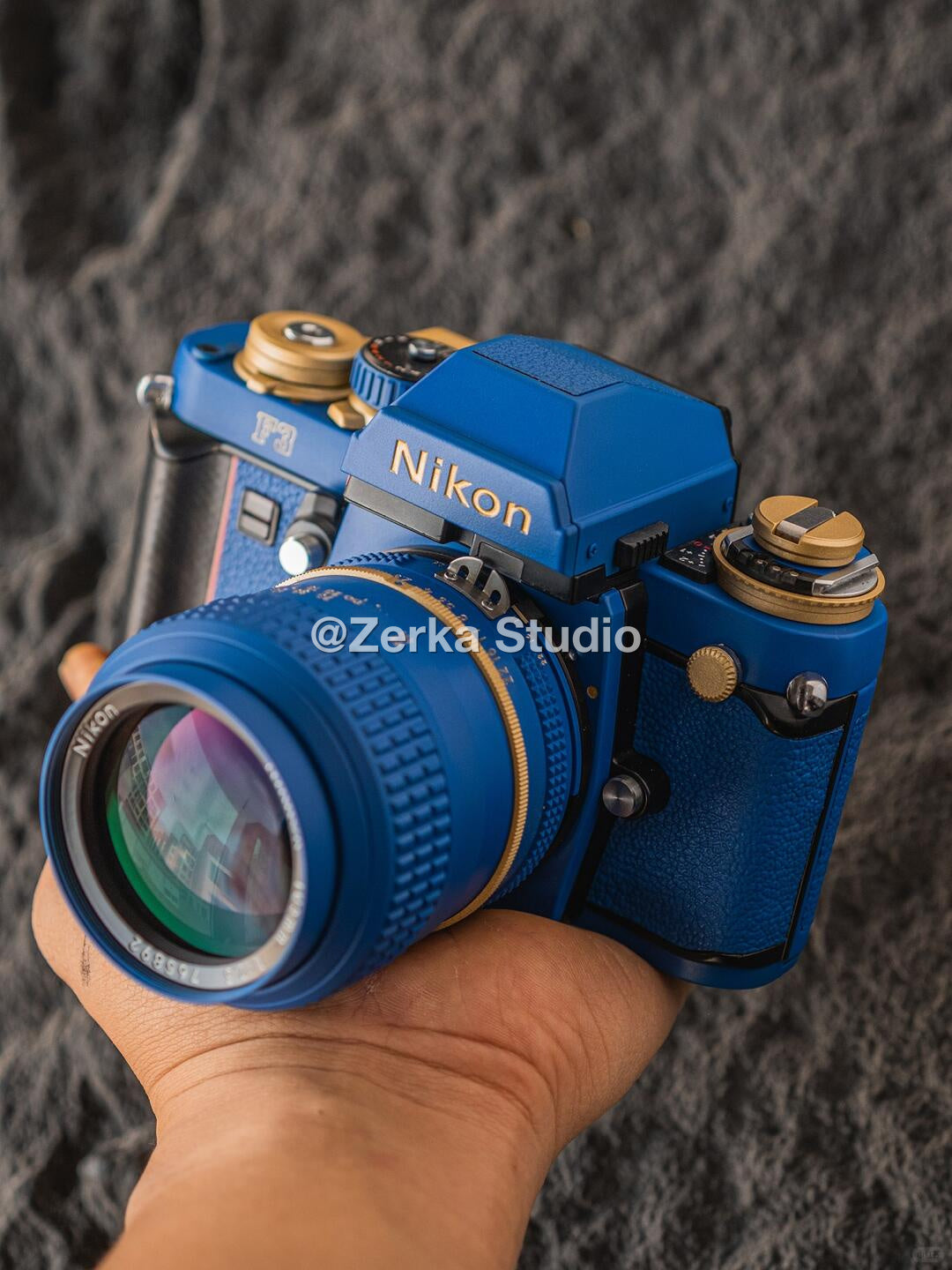 [Made to Order] Nikon F3 【Lapis Gold】#131