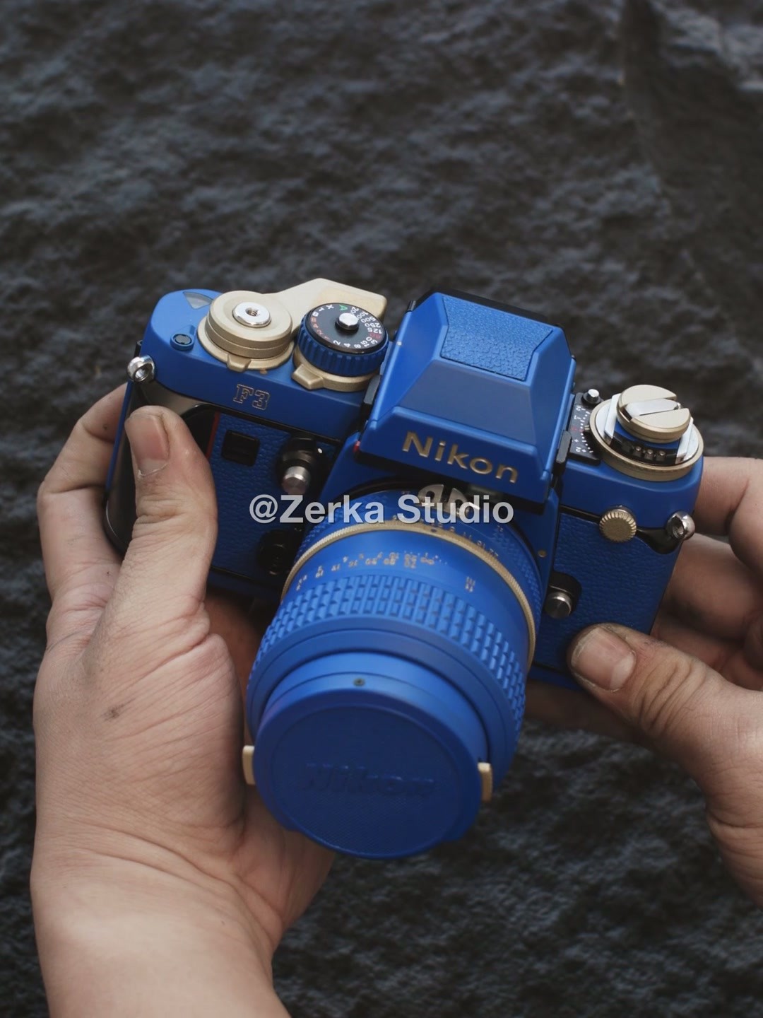 [Made to Order] Nikon F3 【Lapis Gold】#131