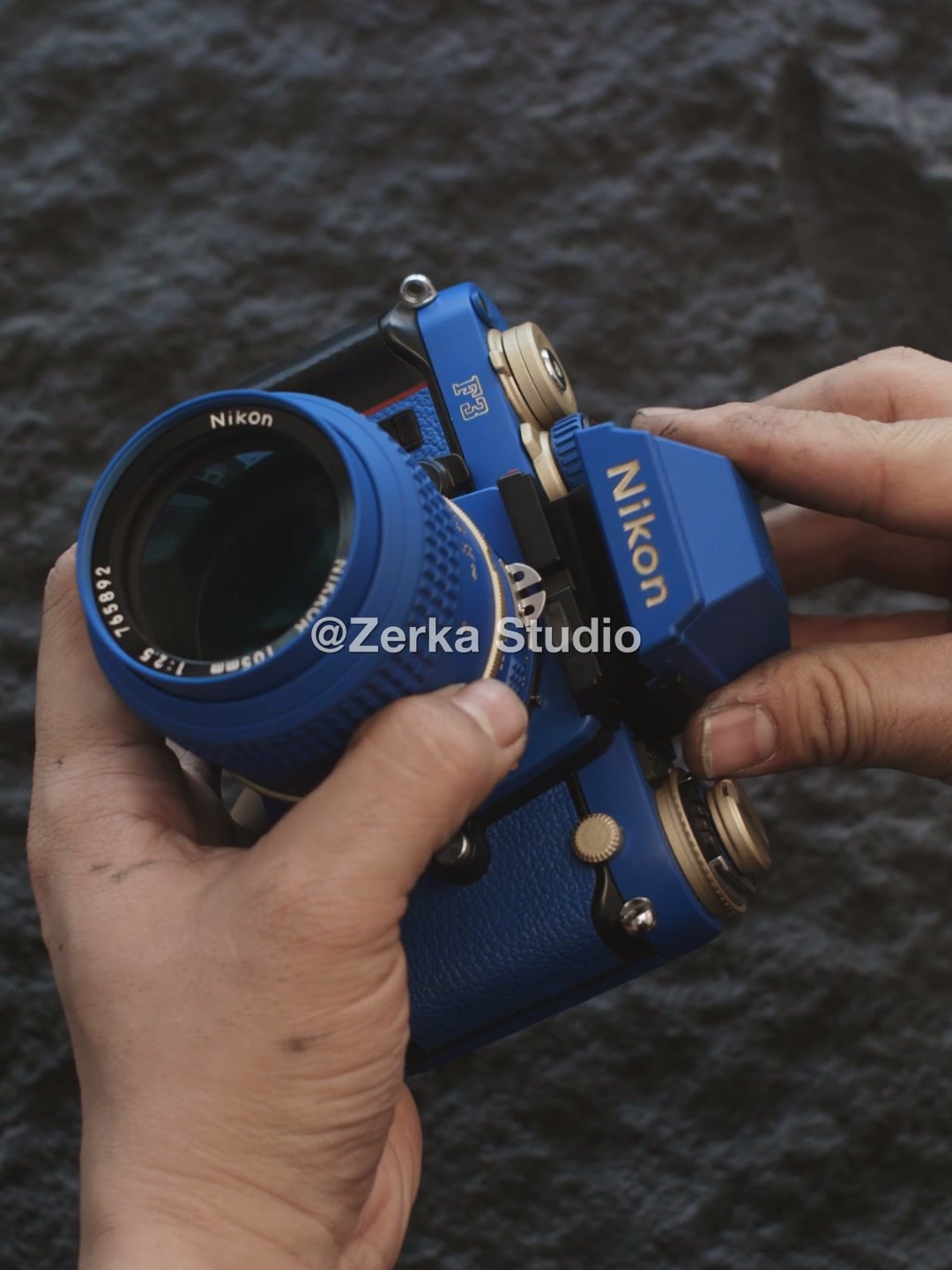 [Made to Order] Nikon F3 【Lapis Gold】#131