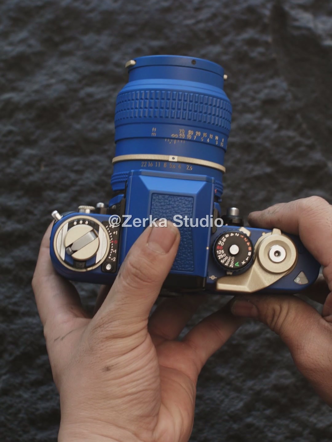 [Made to Order] Nikon F3 【Lapis Gold】#131