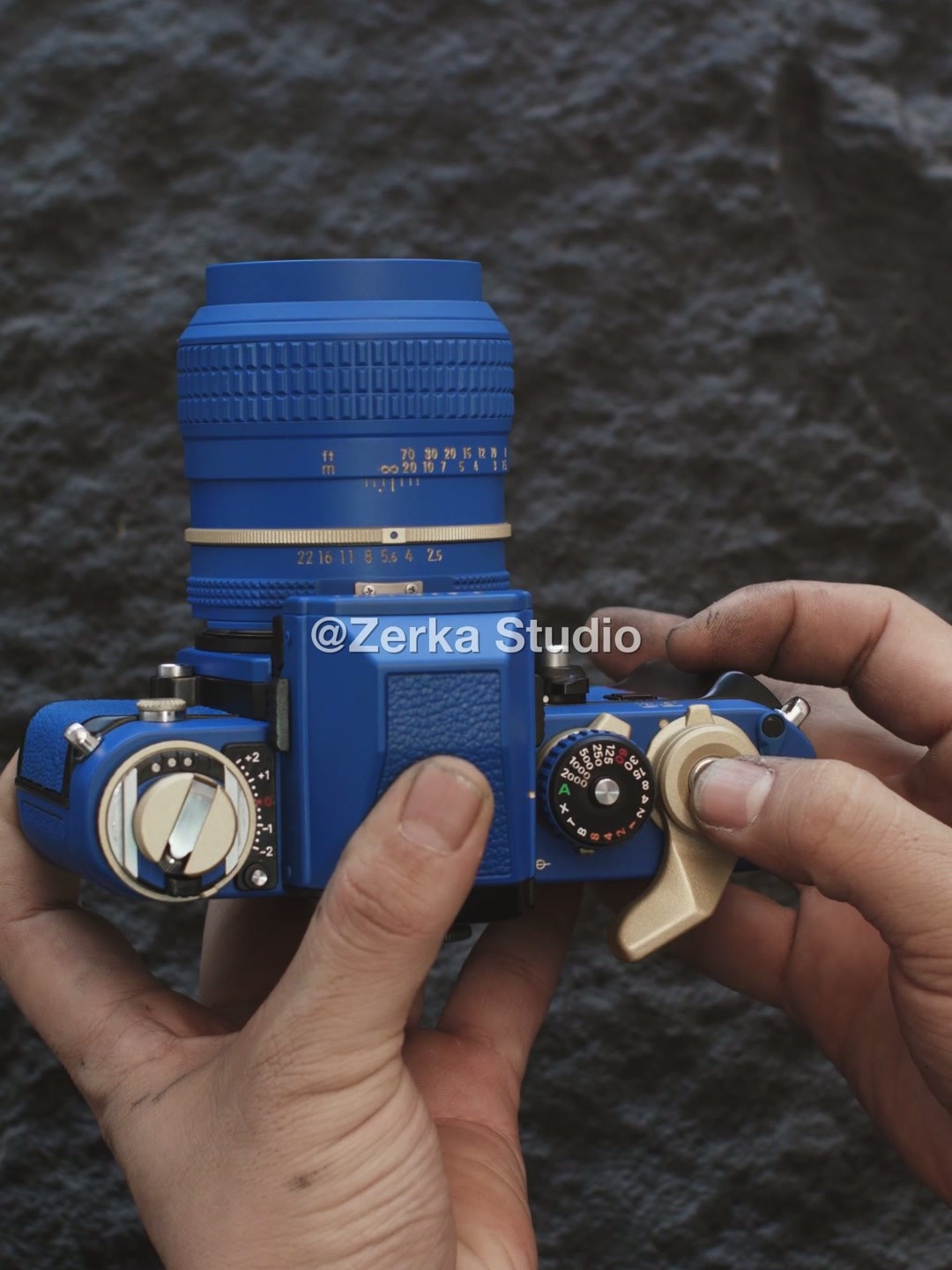 [Made to Order] Nikon F3 【Lapis Gold】#131