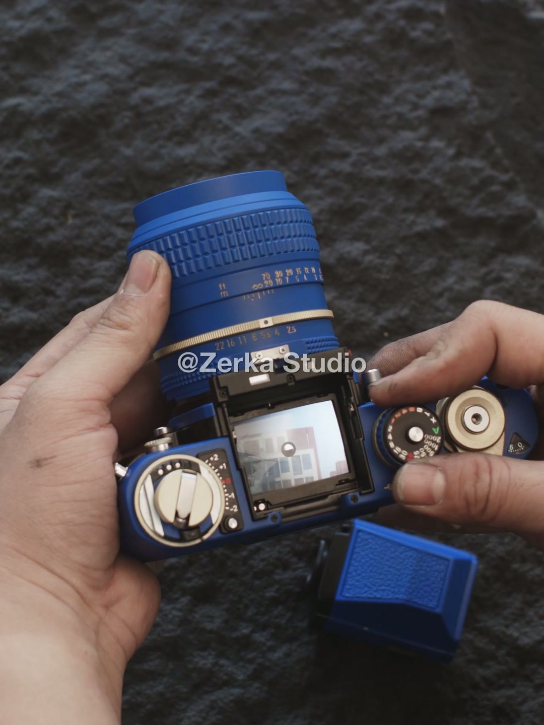 [Made to Order] Nikon F3 【Lapis Gold】#131