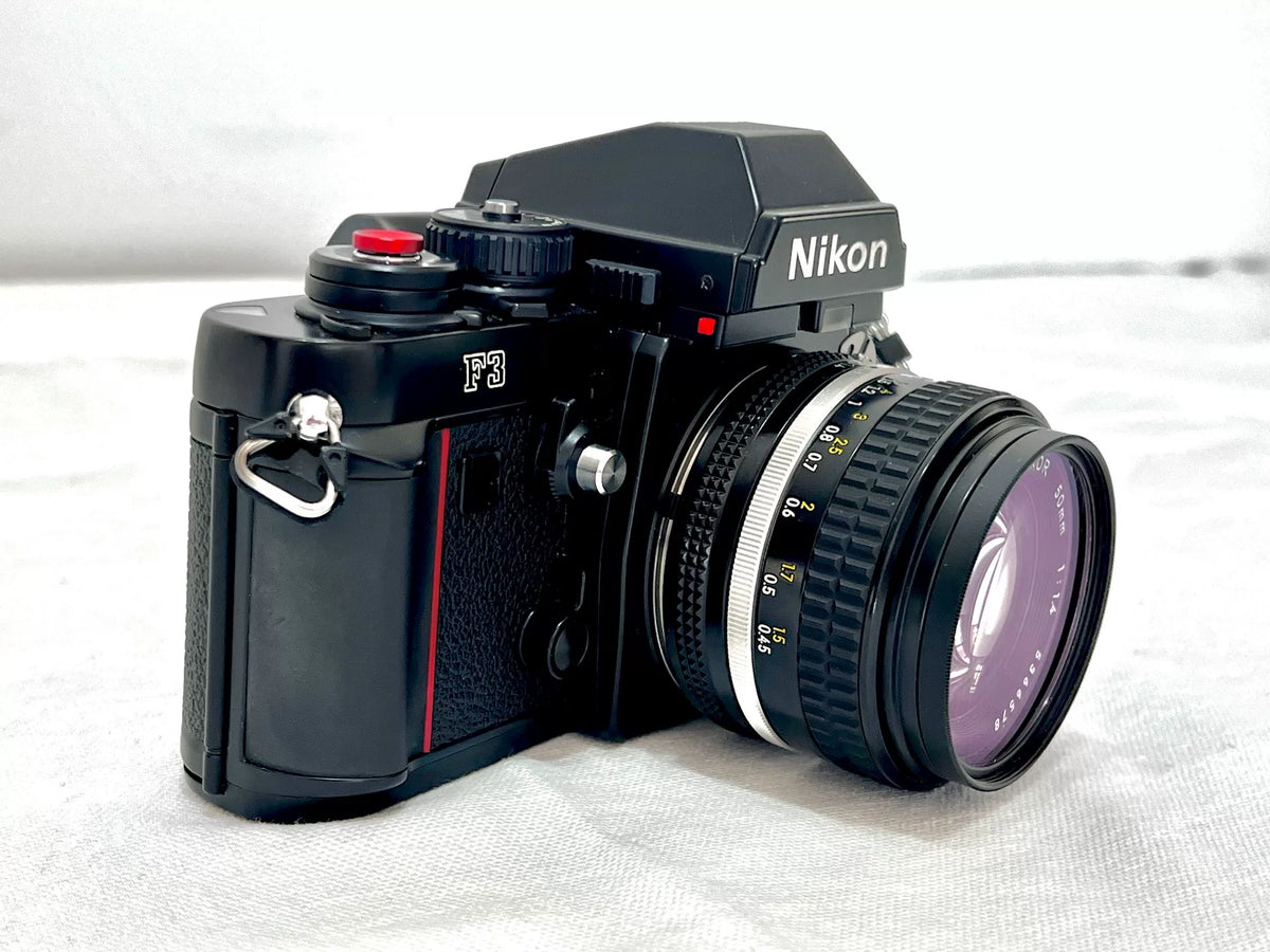 [Pre-owned] Nikon F3 — Black, with Nikkor 50mm f/1.4 Lens