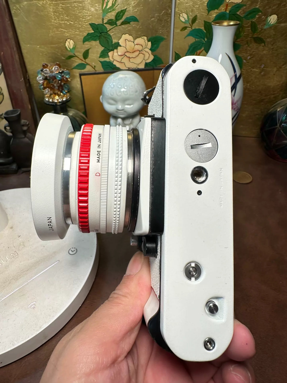 [Pre-owned] Nikon F3HP — Repainted White, with AI-S 50mm f/1.8 Lens