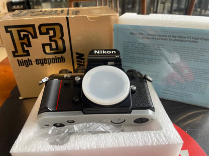 [Pre-owned] Nikon F3P — Body with MF-6 Back, Boxed