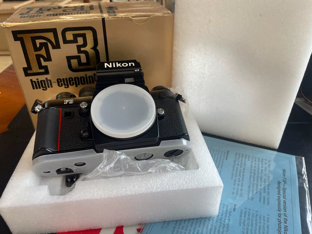 [Pre-owned] Nikon F3P — Body with MF-6 Back, Boxed