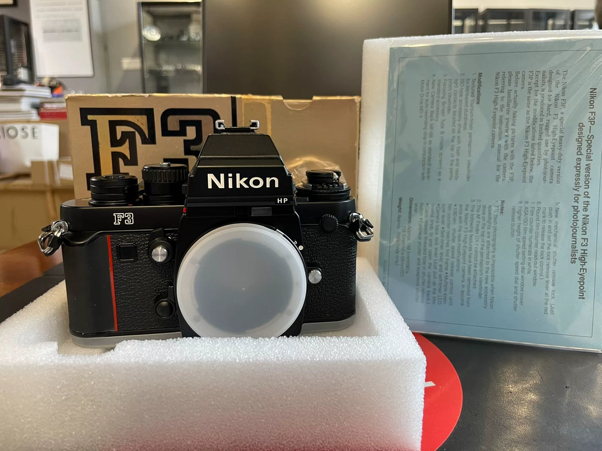 [Pre-owned] Nikon F3P — Body with MF-6 Back, Boxed