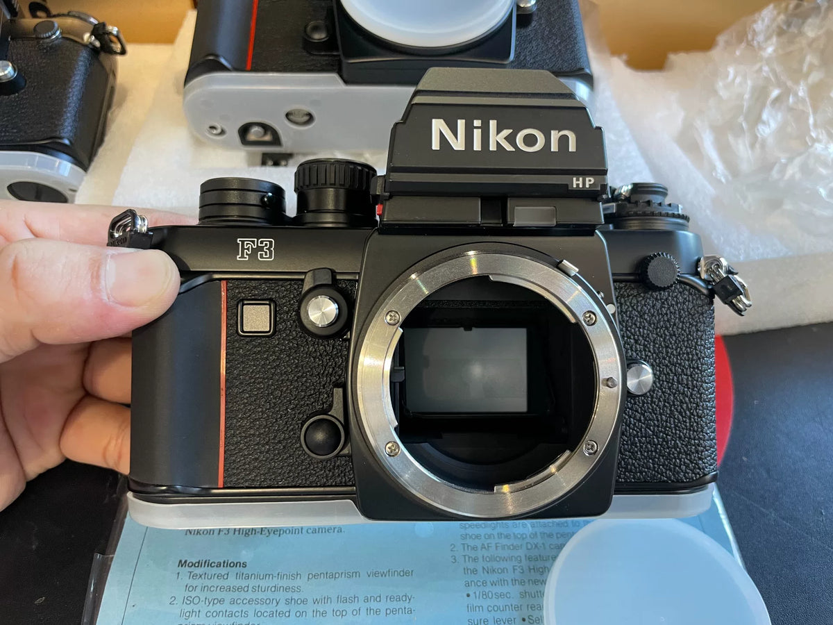 [Pre-owned] Nikon F3P — Press Edition, Never Used, with MF-6 Back and Box
