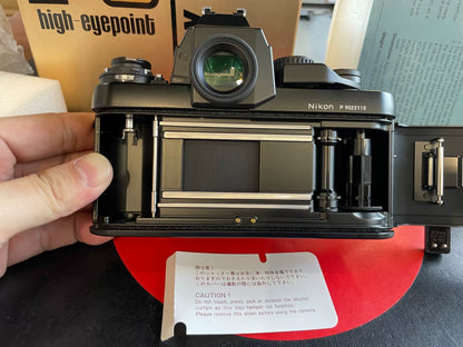 [Pre-owned] Nikon F3P — Body with MF-6 Back, Boxed