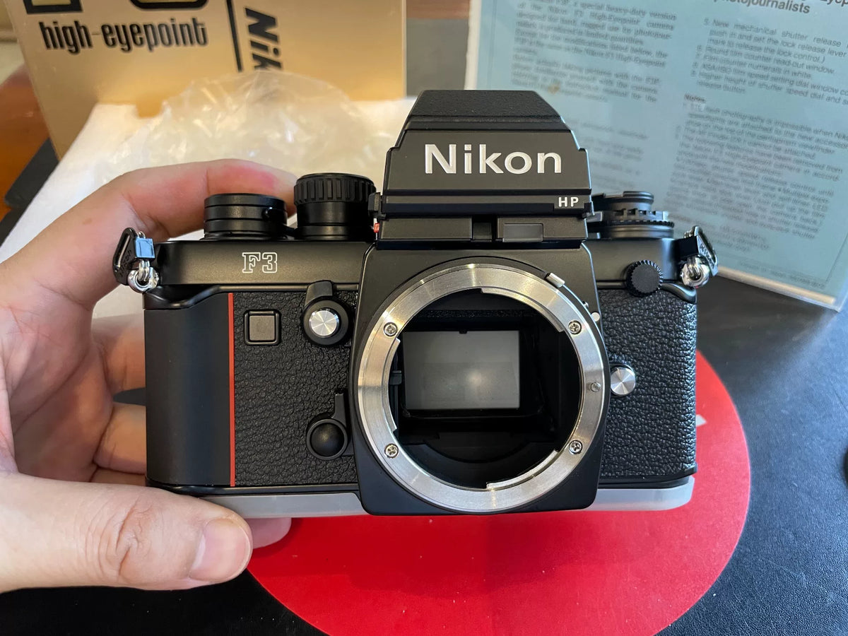 [Pre-owned] Nikon F3P — Body with MF-6 Back, Boxed