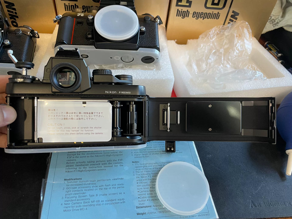 [Pre-owned] Nikon F3P — Press Edition, Never Used, with MF-6 Back and Box