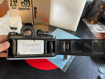 [Pre-owned] Nikon F3P — Body with MF-6 Back, Boxed