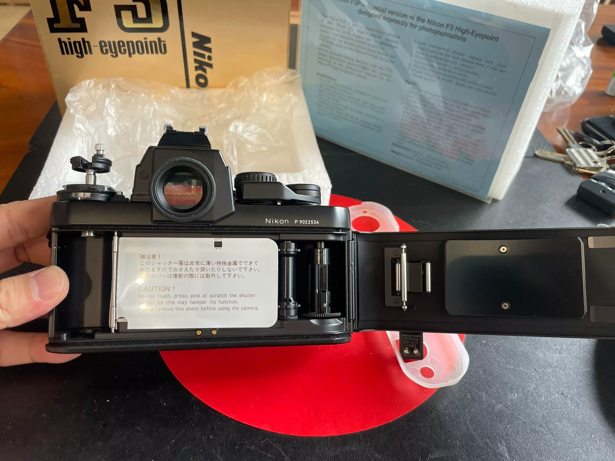[Pre-owned] Nikon F3P — Body with MF-6 Back, Boxed