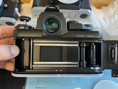 [Pre-owned] Nikon F3P — Press Edition, Never Used, with MF-6 Back and Box