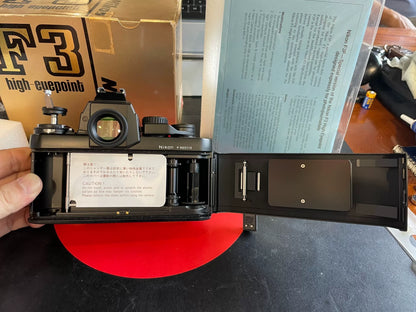 [Pre-owned] Nikon F3P — Body with MF-6 Back, Boxed