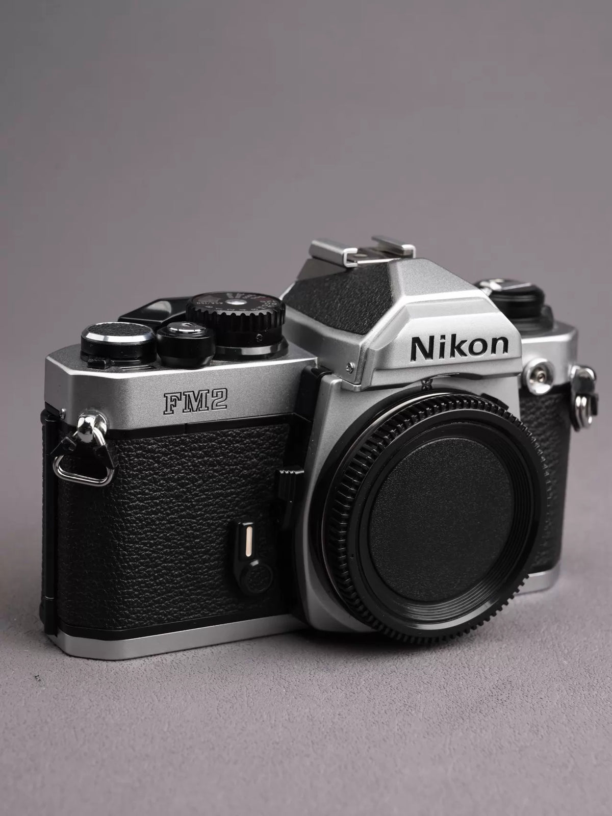 [Pre-owned] Nikon FM2 — Silver Body Only